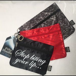 50 Shades of Grey Bags, Set of 3 Cosmetic/Intimate
